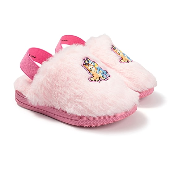 Toddler Girls Bluey Slip-On Slippers