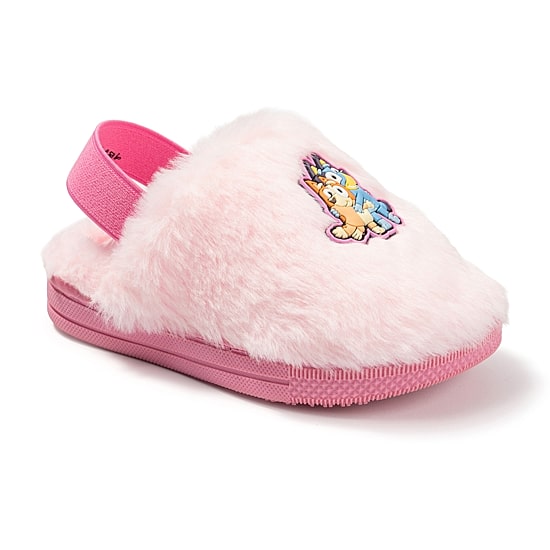 Toddler Girls Bluey Slip-On Slippers