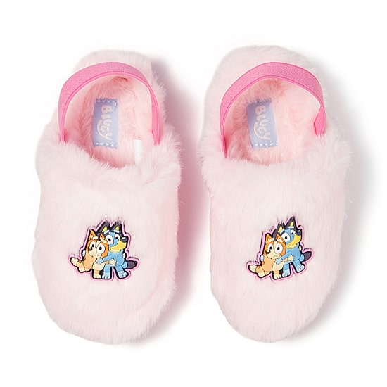 Toddler Girls Bluey Slip-On Slippers