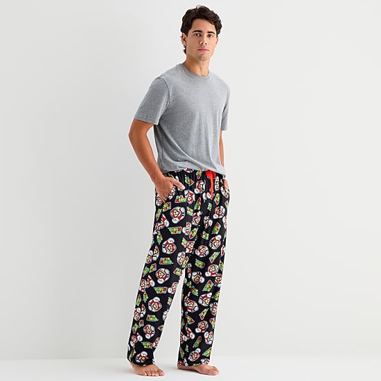 Mens Super Mario Pajama Pants