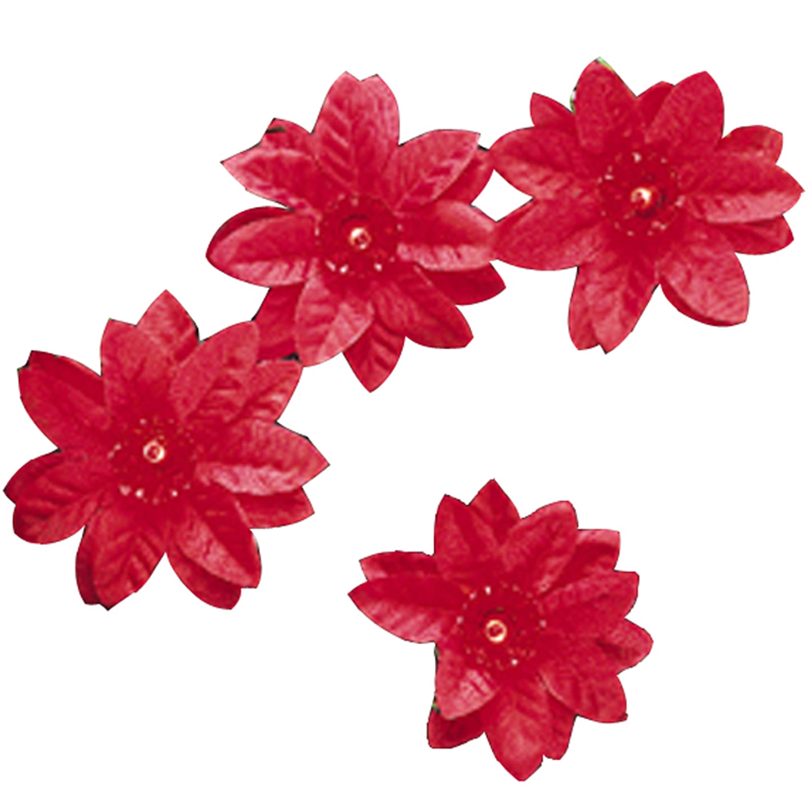 Kurt Adler Red Poinsettia Light Set
