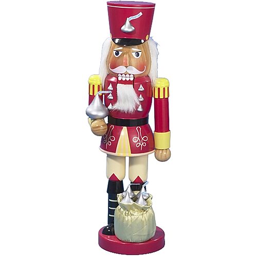 Kurt S. Adler- Inc. HY0174 Kurt Adler 14'' Hershey Kisses Soldier Nutcracker