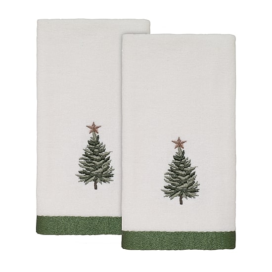 Avanti Trees 2-pc. Fingertip Towel