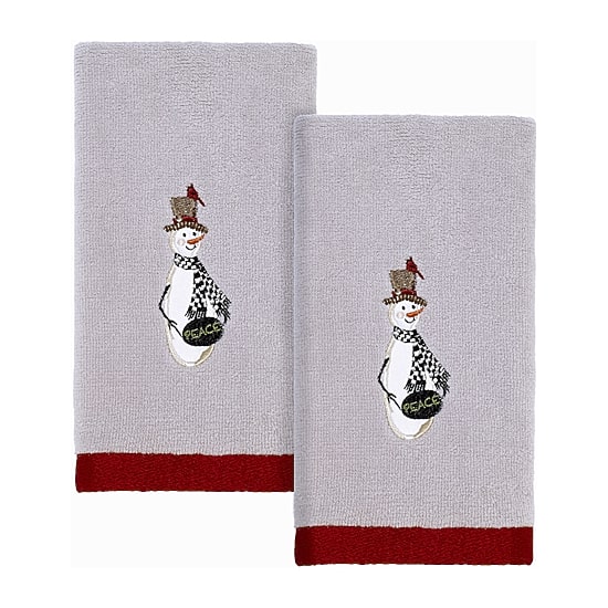 Avanti Country Friends Embellished Holiday Towel