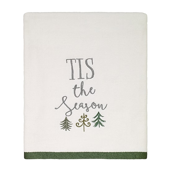 Avanti Christmas Trees Holiday Bath Towel
