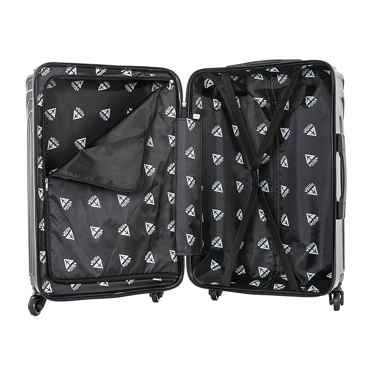 InUSA Vasty 20 Inch Hardside LIGHTWEIGHT Carry-On Spinner Luggage