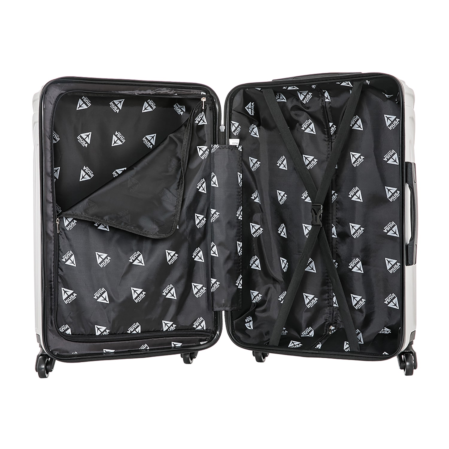 InUSA Vasty 3-pc. Hardside Lightweight Spinner Luggage Set