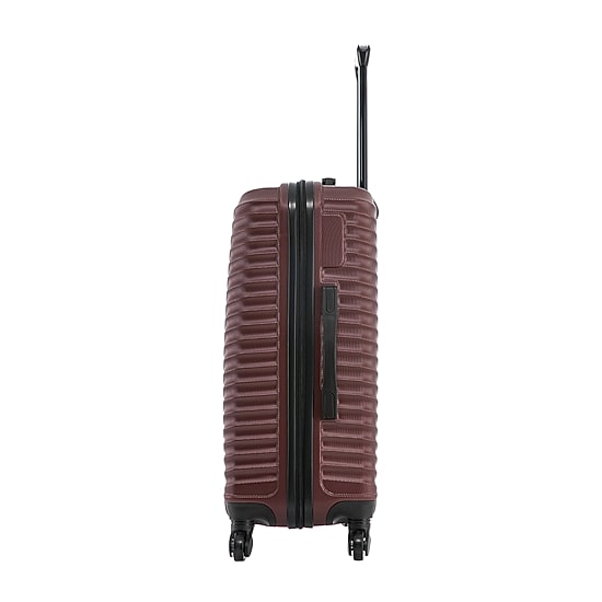 Dukap Adly 24 Inch Hardside Lightweight Checked Spinner Luggage