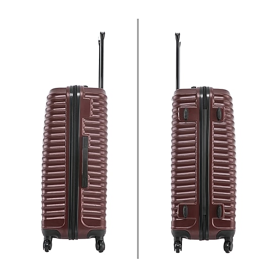 Dukap Adly 28 Inch Hardside Lightweight Checked Spinner Luggage