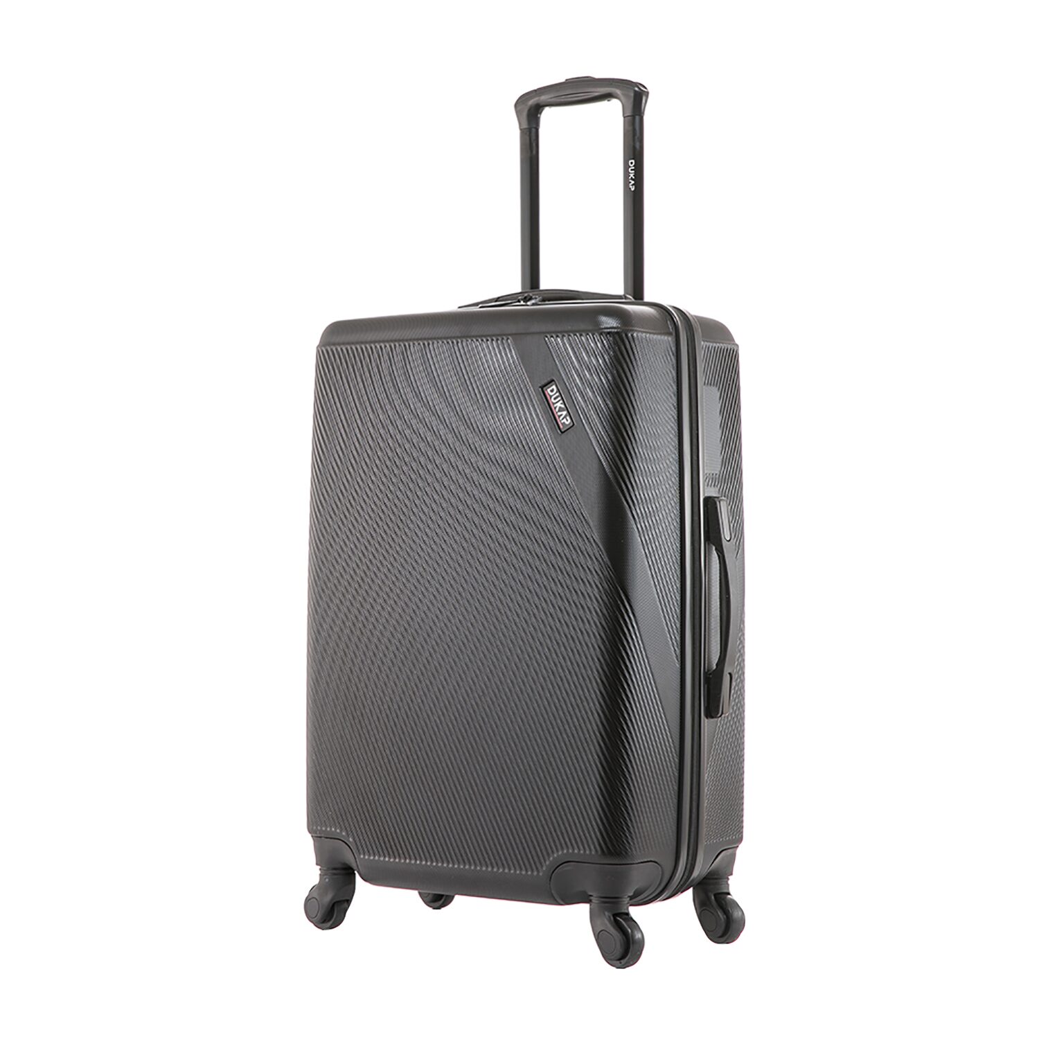 Dukap Discovery Inch Hardside Lightweight Checked Spinner Luggage