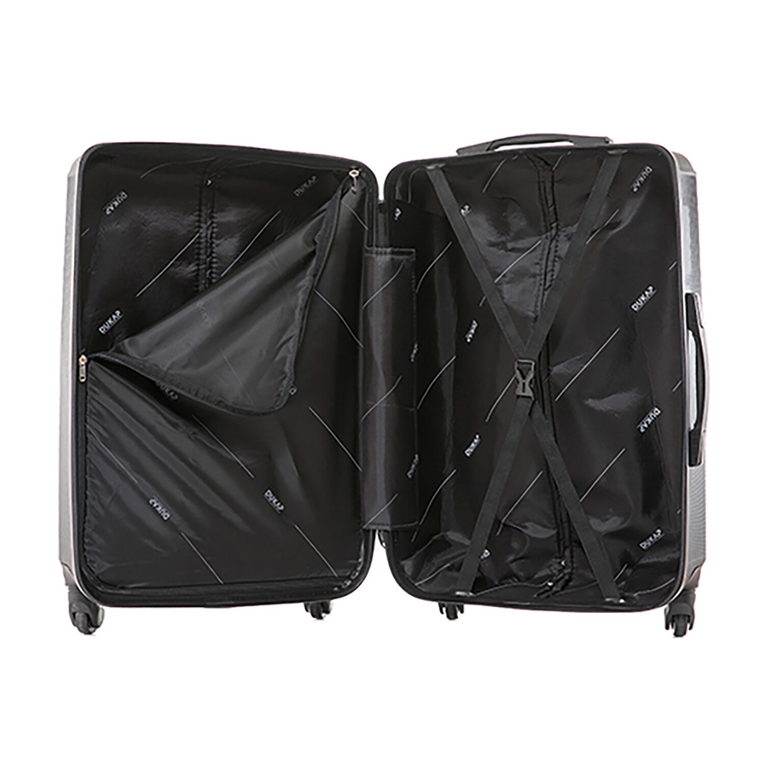 Dukap Discovery 28 Inch Hardside Lightweight Checked Spinner Luggage