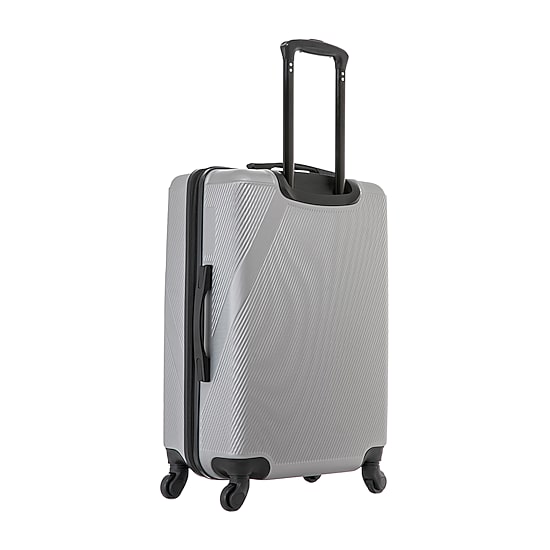 Dukap Discovery 24 Inch Hardside Lightweight Checked Spinner Luggage