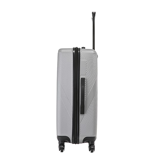 Dukap Discovery 24 Inch Hardside Lightweight Checked Spinner Luggage