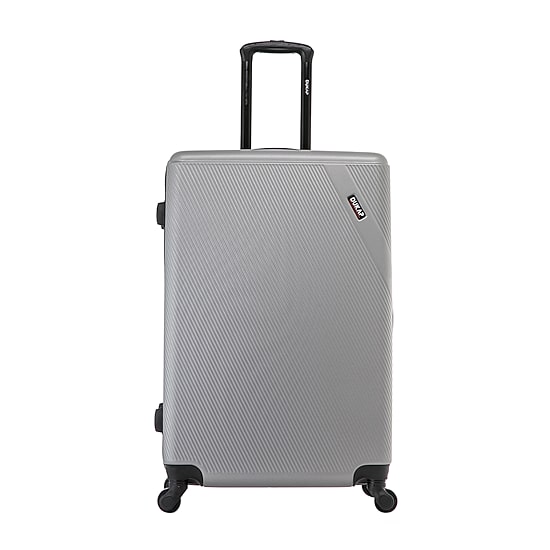 Dukap Discovery 28 Inch Hardside Lightweight Checked Spinner Luggage