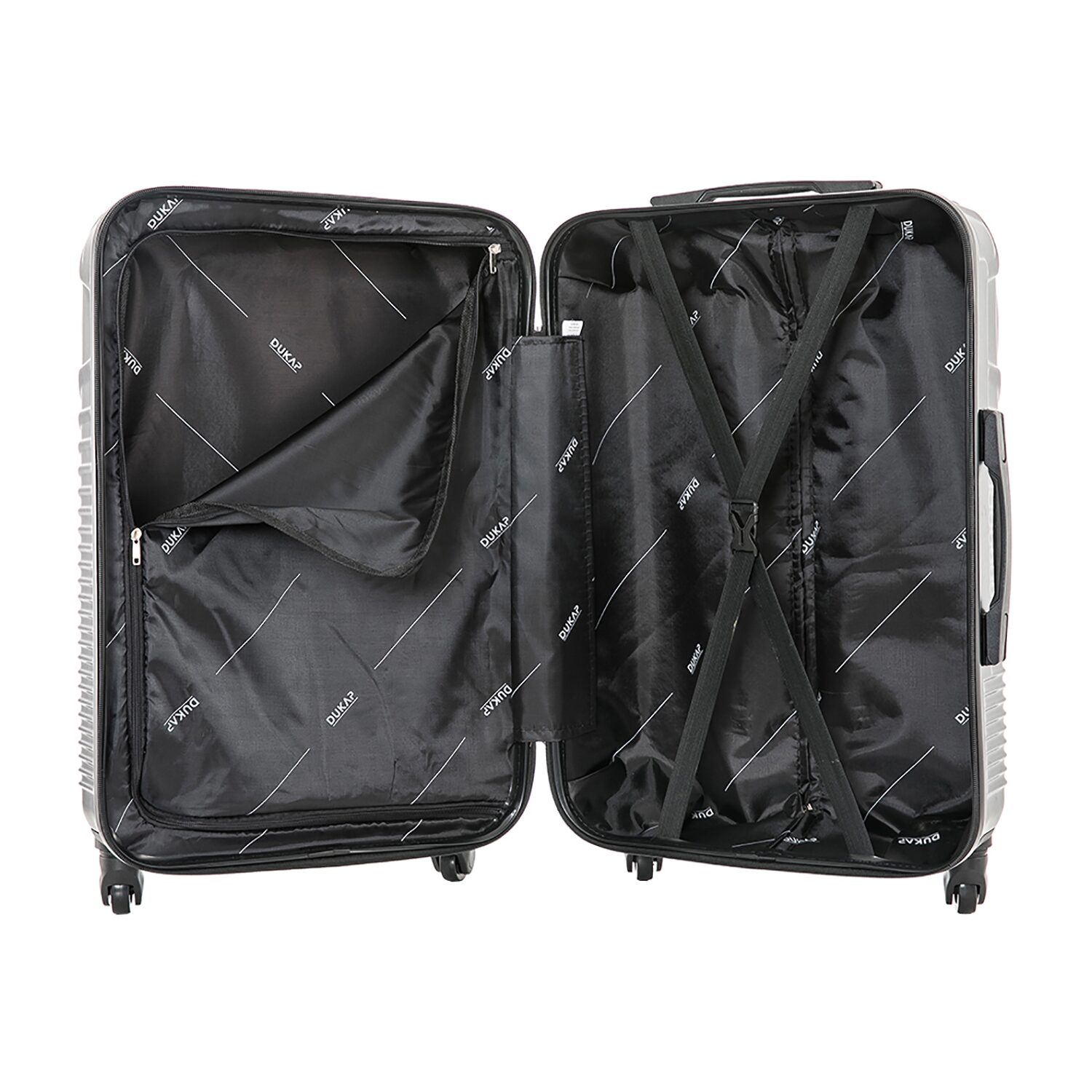 Dukap Inception 28 Inch Hardside Lightweight Checked Spinner Luggage