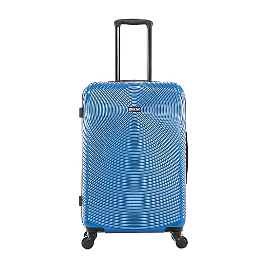 Dukap Inception 24 Inch Hardside LIGHTWEIGHT Checked Spinner Luggage