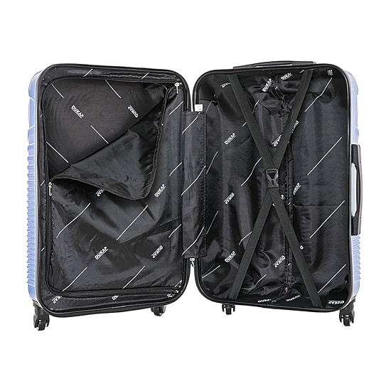 Dukap Inception 24 Inch Hardside LIGHTWEIGHT Checked Spinner Luggage