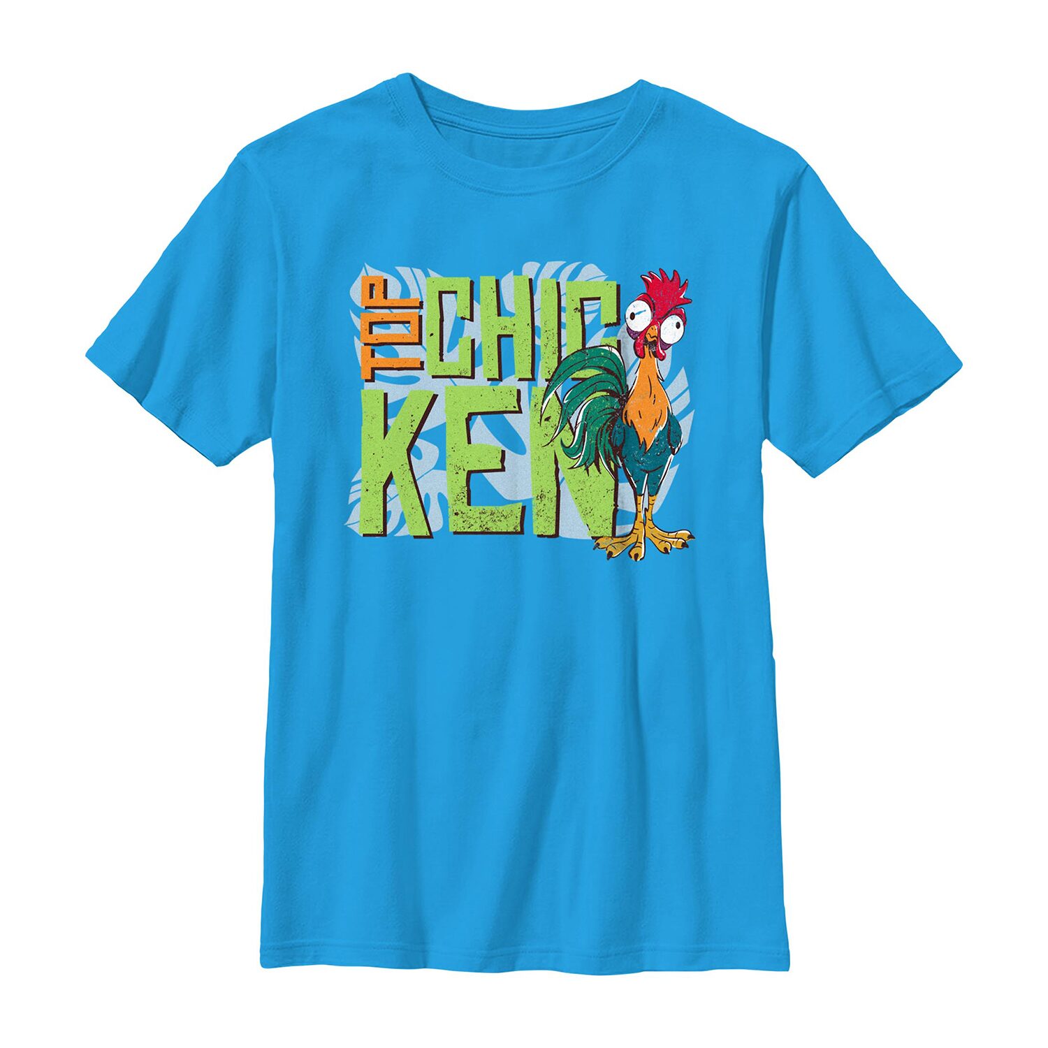 Disney Collection Little & Big Kid Boys Crew Neck Short Sleeve Regular Fit Princess Moana Graphic T-Shirt