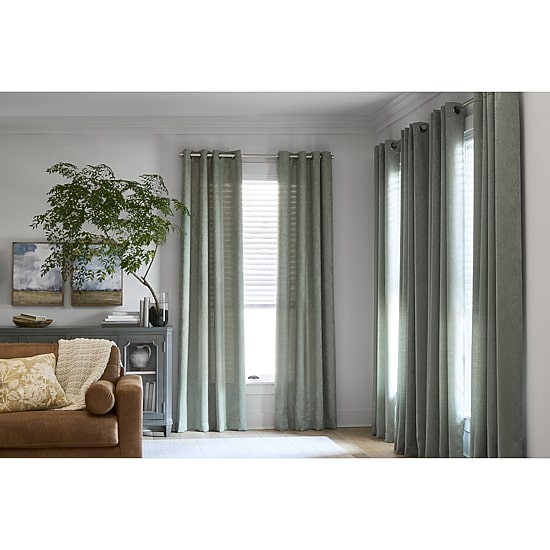 Regal Home Ayden Solid Grommet Top Energy Saving Blackout Single Curtain Panel