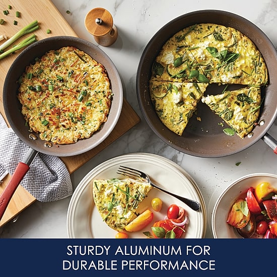 Rachael Ray Cucina Hard Anodized Twin Pack Skillet Set