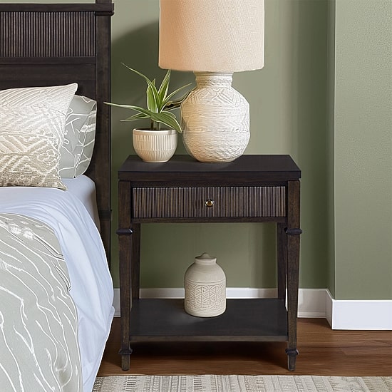 Martha Stewart 1-Drawer Nightstand