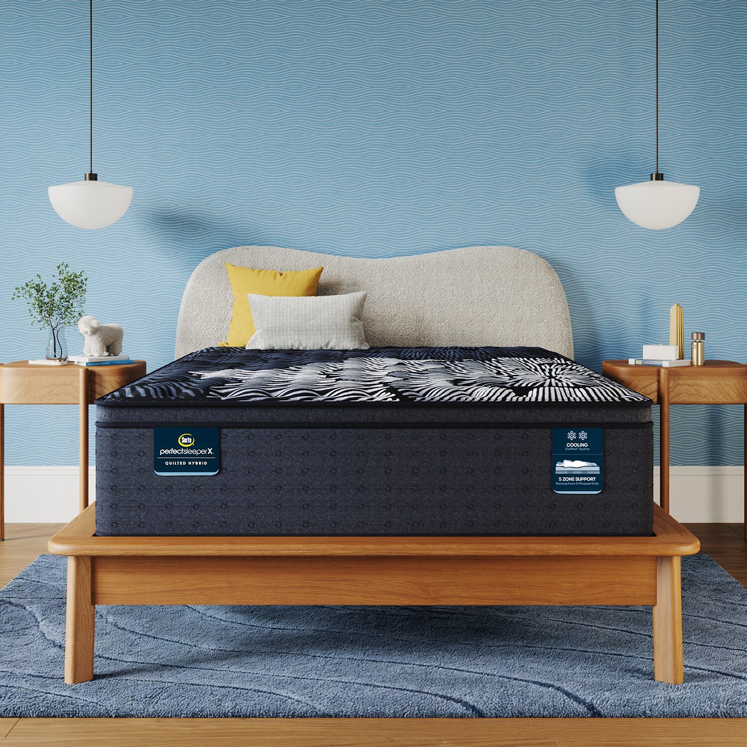 Serta Quilted Perfect Sleeper X Hybrid Max 15.25" Firm Pillow Top