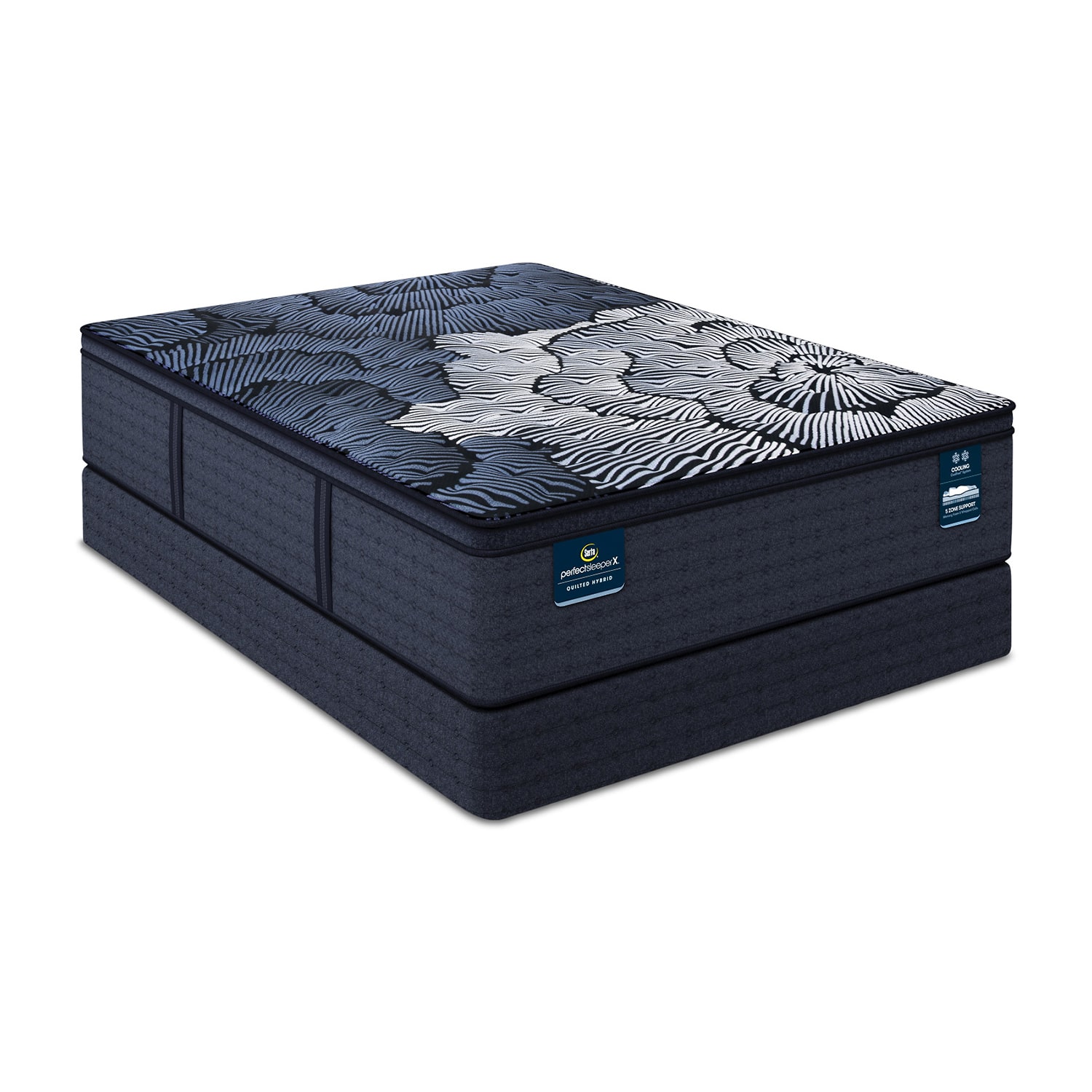 Serta Quilted Perfect Sleeper X Hybrid Max 15.25" Firm Pillow Top