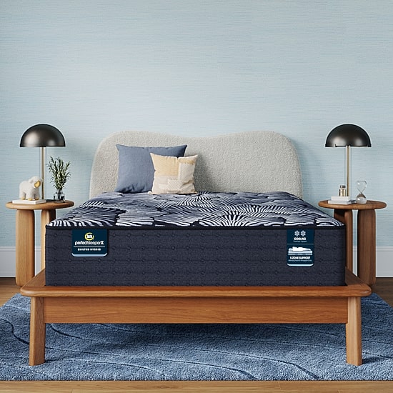 Serta Quilted Perfect Sleeper X Hybrid Excelled 14.25" Plush Tight Top - Mattress + Box Spring
