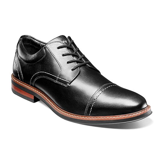 Nunn Bush Calderone Cap Mens Cap Closed Toe Oxford Shoes