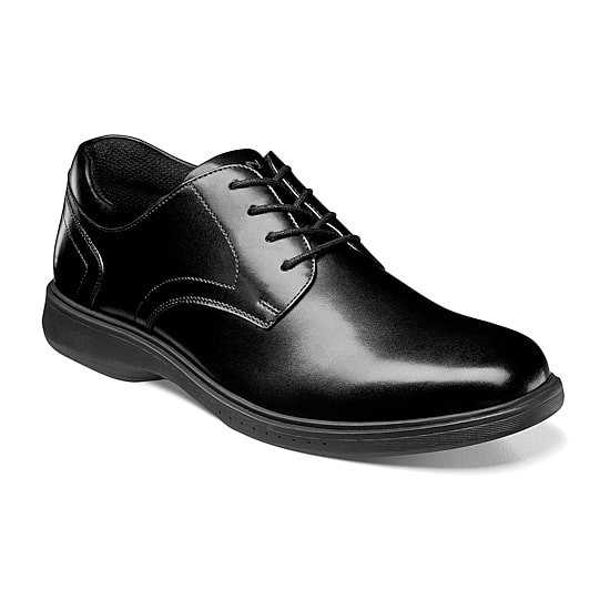 Nunn Bush Kore Pro Plain Mens Round Closed Toe Oxford Shoes