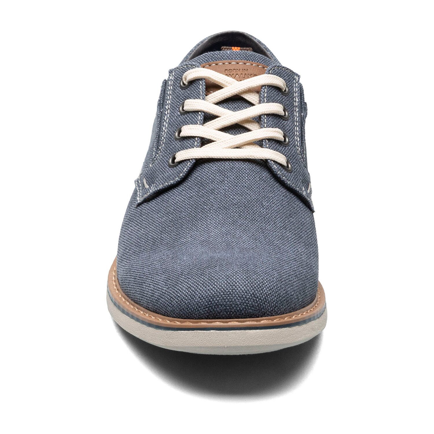 Nunn Bush Otto Knit Plain Mens Round Oxford Shoes