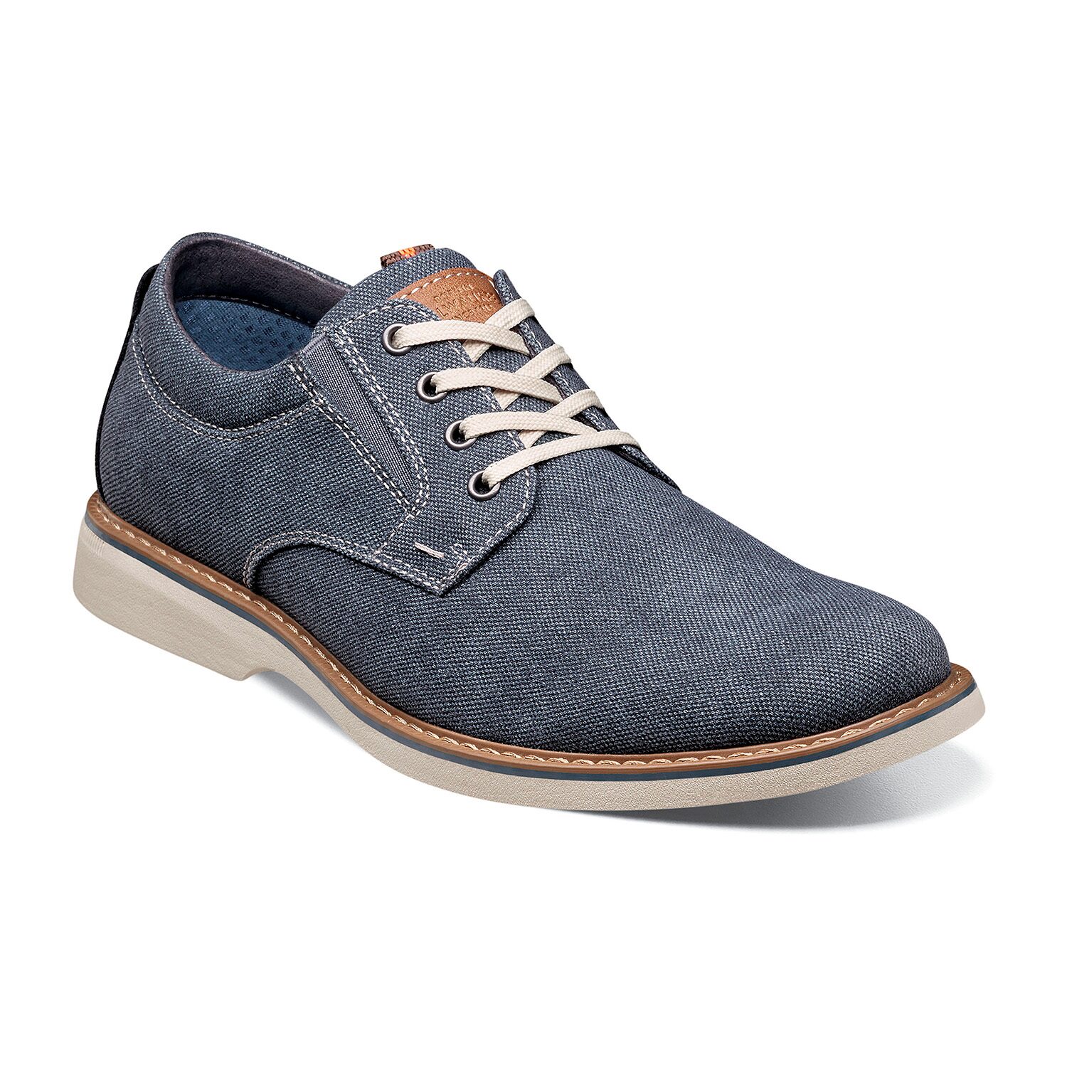 Nunn Bush Otto Knit Plain Mens Round Oxford Shoes