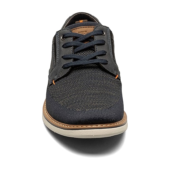 Nunn Bush Otto Knit Plain Mens Round Oxford Shoes