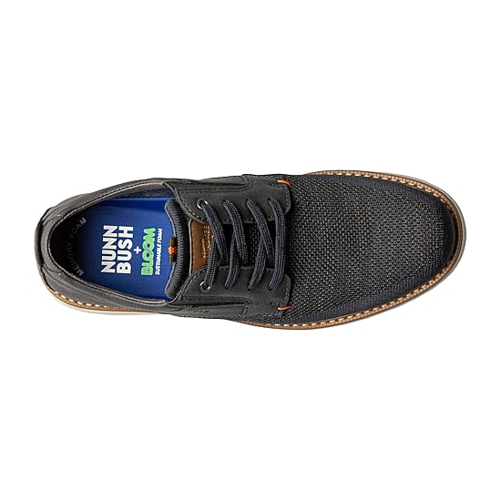 Nunn Bush Otto Knit Plain Mens Round Oxford Shoes