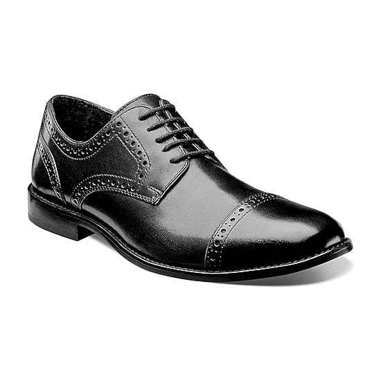 Nunn Bush Norcross Cap Mens Cap Closed Toe Oxford Shoes
