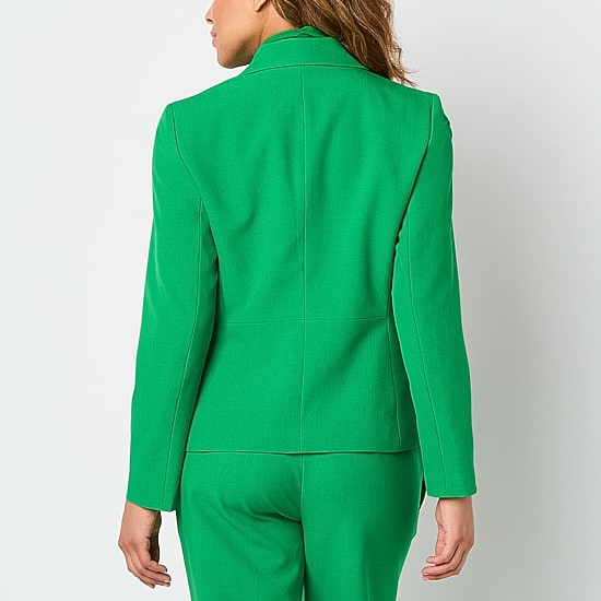 Black Label by Evan-Picone Womens Classic Fit Suit Jacket
