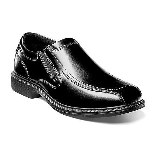 Nunn Bush Bleeker Street Bike Mens Round Closed Toe Oxford Shoes