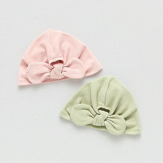 Okie Dokie Baby Girls 2-pc. Multi-Pack Baby Hat