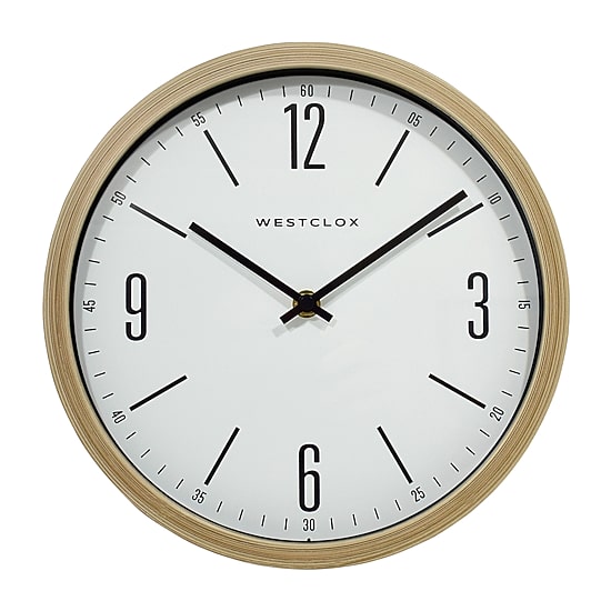 Westclox 10" Analog Quartz Wall Clock