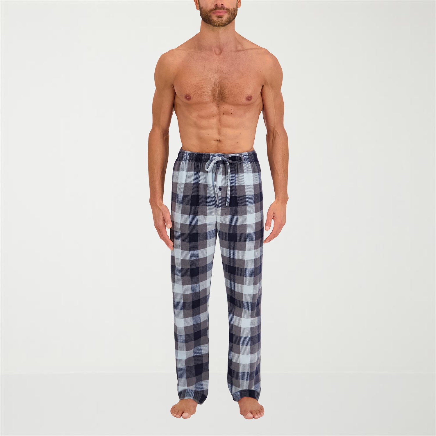 Hanes Mens Microfleece Pajama Pants