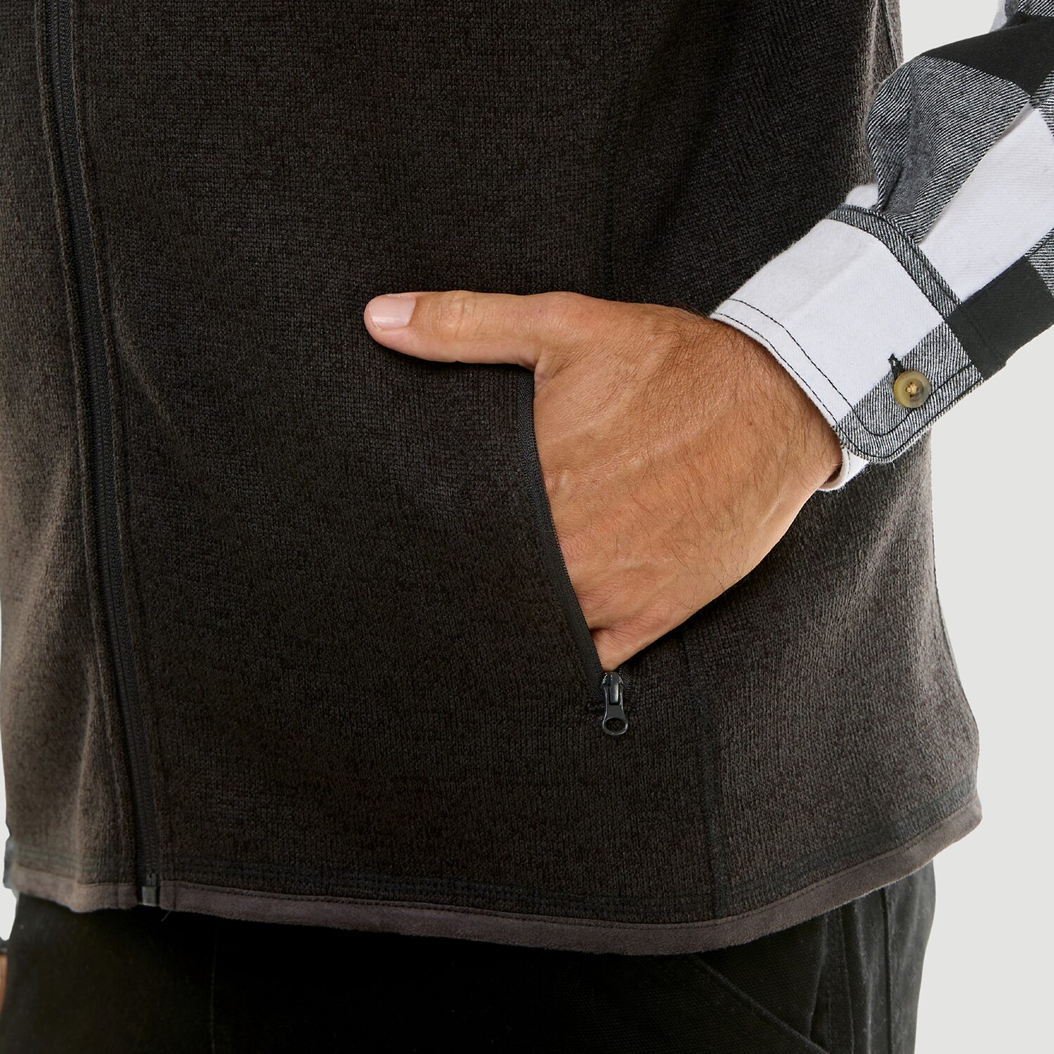 Hallstatt® Mens Midweight Fleece Vest