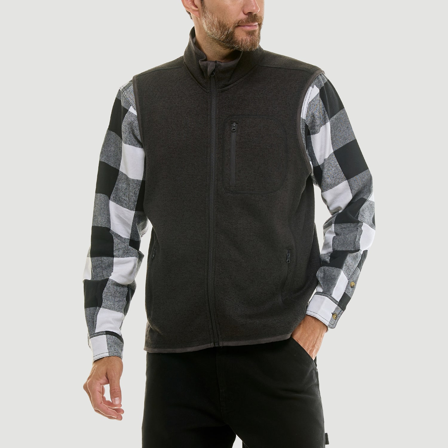 Hallstatt® Mens Midweight Fleece Vest
