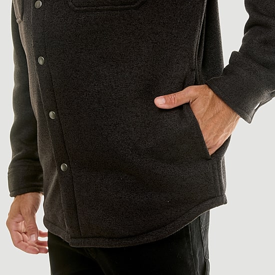 Hallstatt® Mens Fleece Midweight Shirt Jacket