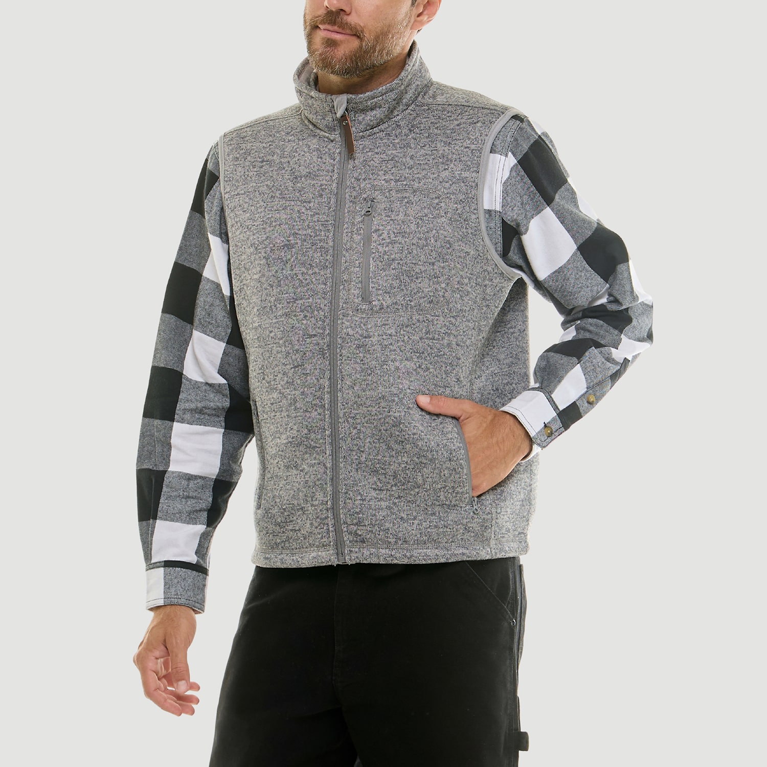 Hallstatt® Mens Midweight Fleece Vest