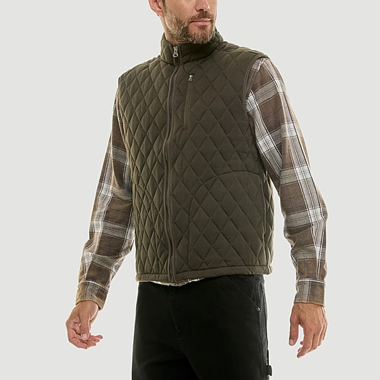 Hallstatt® Mens Midweight Quilted Vest