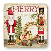 Certified International Nutcracker Parade 4-pc. Ceramic Dinner Plate