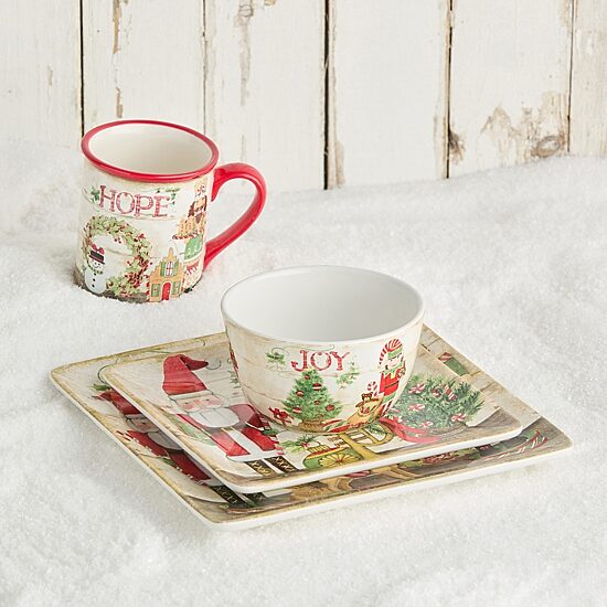 Certified International Nutcracker Parade 16-pc. Ceramic Dinnerware Set