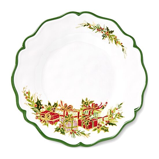 Certified International Holly Tree 4-pc. Melamine Salad Plate