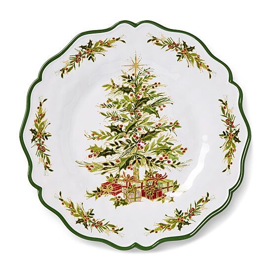 Certified International Holly Tree 2-pc. Serving Platter Set