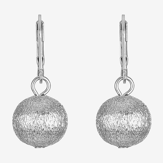 Monet Jewelry Beaded Womens Round Drop Earrings